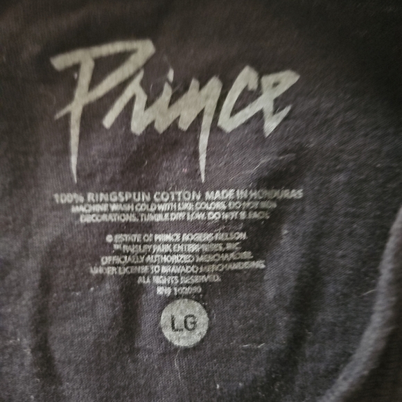 Prince Wrecka Stow Black And Purple Crew Neck Graphic Band Concert Tee L - Picture 6 of 9